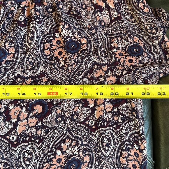 Lucky brand, blouse size large S/S - Picture 9 of 12